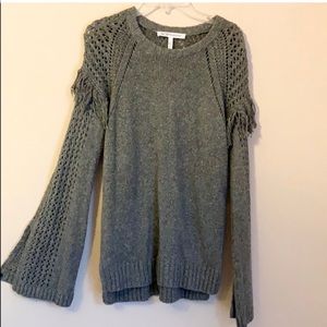 BCBG gray sweater